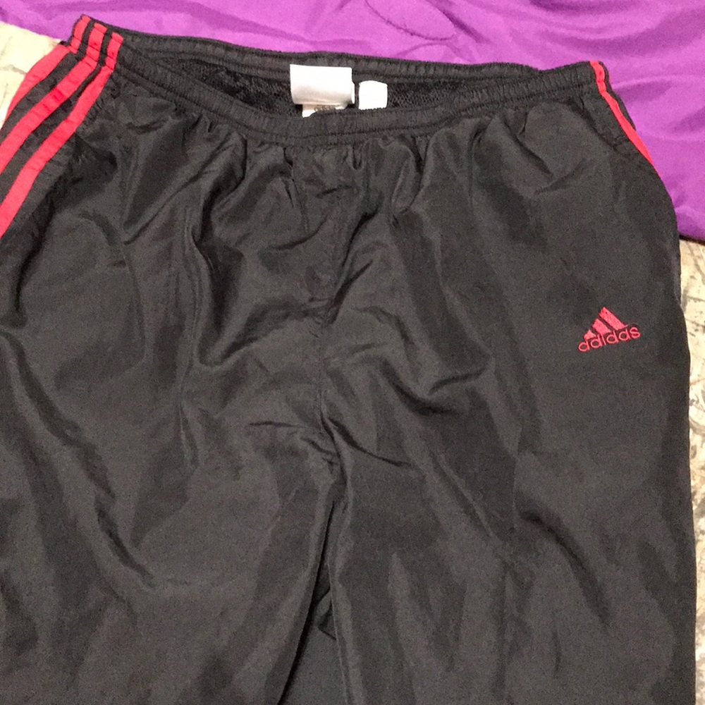 Large Adidas trackpants